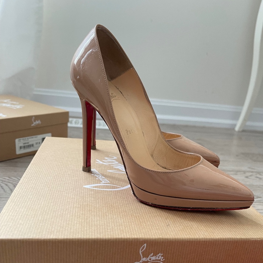 Christian Louboutin 120mm Pigalle Platform 37.5